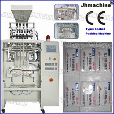 China Automatic Three side Filling And Sealing Machine/Sachet Packing Machine for coffee sticker for sale