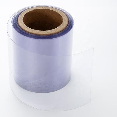 China Hot Selling Moisture Proof PVC Clear Sheet Hard Plastic Film Roll Blister PVC Wrapping Film for sale