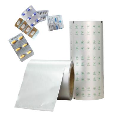 China Pharma Pharmaceutical Medicinal Grade Roll Aluminum Foil Package Packing Pill Aluminum Laminated Foil for sale