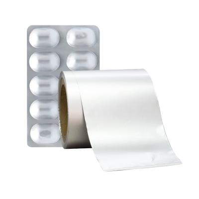 China Good quality pharmaceutical aluminum foil seal laminated paper roll aluminum foil for medicine capsule for sale