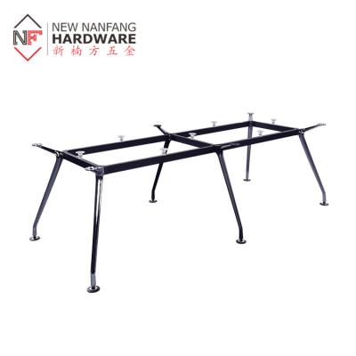 China Guangzhou modern metal office furniture table frame desk workstation metal steel frame for sale