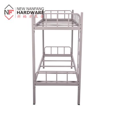 China Wholesale Convertible Factory Metal Bunk Bed Frame For Kids Student School for sale