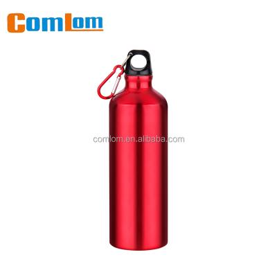 China 100% Recyclable and Reusable 750ml CL1C-GD1-D Comlom Cylinder Shaped Viable Aluminum Water Bottle for sale