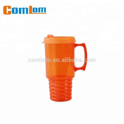 China CL1C-E196 Comlom Sustainable Plastic Water Travel Coffee Mug With Handle for sale