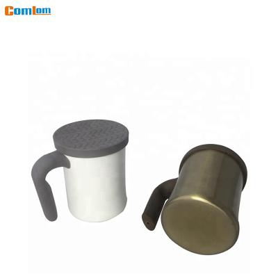 China CL1C-M89 Comlom 12oz Viable Wide Mouth Coffee Mug With Silicone Lid for sale