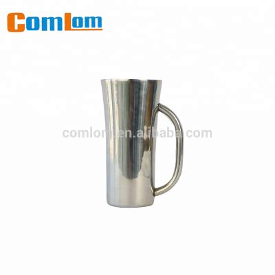 China CL1C-M84 Comlom 13OZ Stainless Steel Leak Proof Beer Viable Coffee Mug for sale