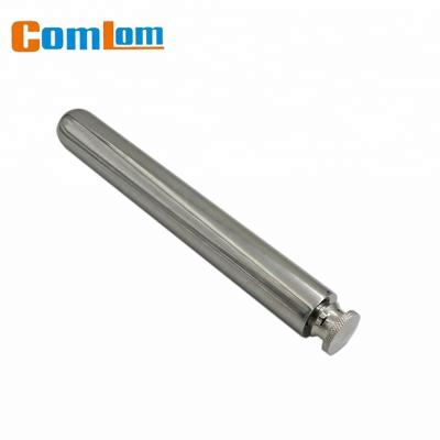 China CL1C-HO-22 Comlom Eco-Friendly Stainless Steel Cigar Tube Hip Silver Flask for sale