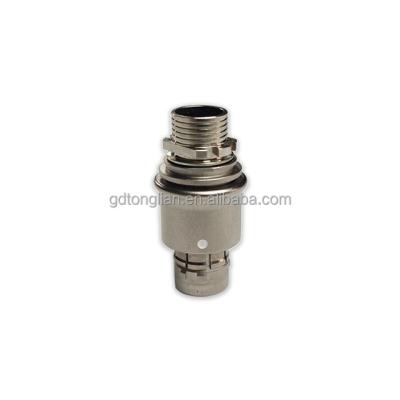 China TT FX Metal Male Plug IP68 12 Pin Waterproof Quick Push Pull Medical Connector TT0005 for sale