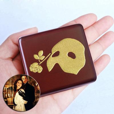 China Wooden Game Melody Music Creative Marketing Gift Popular Red Wine Music Box Movie Wholesale Professional Wooden Cogs for sale