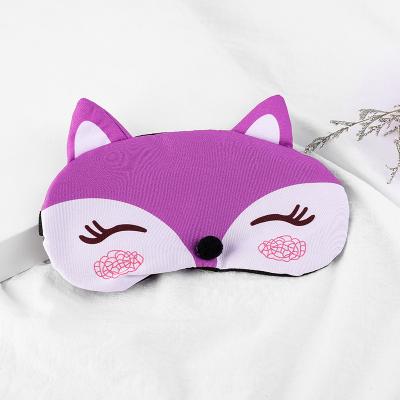 China Cute new cartoon small fox blackout eye mask ice compress sleep nourishing cold eye mask for men and women for sale