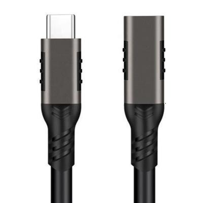 China MP3/MP4 Player 0.2M/0.5M/1M/2M/3M USB 3.2 Gen 2 PD 10Gbps 100W Type C Cable Fast Charger Type C to Female Type Extension Cable OEM Length dec for sale