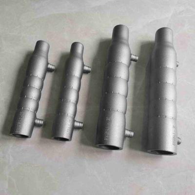 China Industrial Steel Bar Connection Sleeve Grouting Half Grouting Sleeve Tunnel Grouting Sleeve For Subway Construction for sale