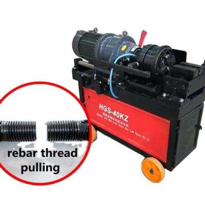 China Construction Threading Machine 16-40mm Rebar Thread Rolling Machine For Rebar Connection for sale