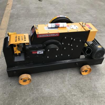 China Building Material Stores Factory Around Electric Rod Cutter Manual Rebar Cutter Machine Iron Steel Rebar Cutting Machine for sale