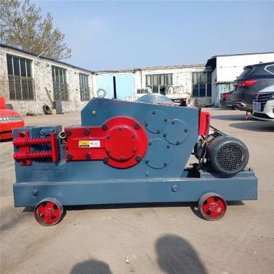 China Building Material Shops Around Flat Angle Manual Rebar Cutting Machines 4Kw 380V Iron Bar Rebar Cutter Machine for sale