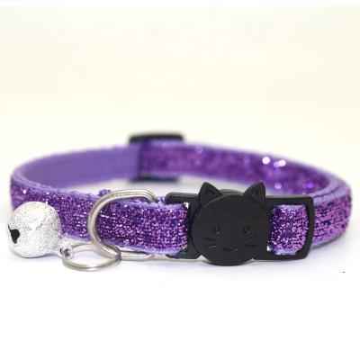 China Wholesale Lights Festival Party Decorations Pet Collars With Bells Adjustable Pet Collars for sale