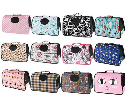 China Breathable Pet Carrier For Cats, Dogs, Puppy With Oxford Design Breathable Cloth Design Soft Sided Pet Carrier Pet Carrier For Cat for sale