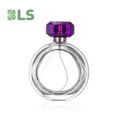 China Personal Care 50ml Bulk Perfume Bottles Empty Glass Bottle For Perfume Crimp Bottle for sale