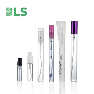 China Personal Care 15ml Perfume Bottle 20ml Glass Vial 8ml Pen Shape Glass Perfume Bottle for sale