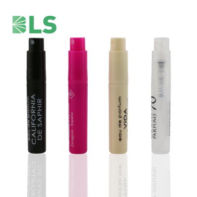 China BEAUTY PACKAGING 2ml Pen Bottle Mini Perfume PP Pen Plastic Colorful Perfume Bottle for sale