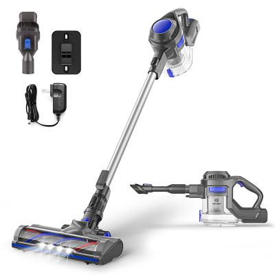 China Multifunctional Hotel Brushless Motor Powerful Upgraded Bagless Handheld Cordless Vacuum Cleaner For Car Home Carpet for sale