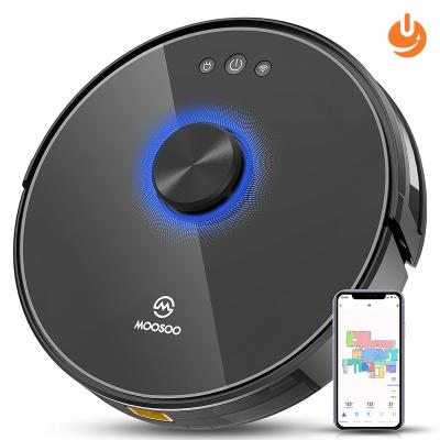 China Chinese Hotel R3 WiFi Robot Vacuum Cleaner Connected Floor Hard Carpet Smart Robot Floor Cleaner Mop for sale