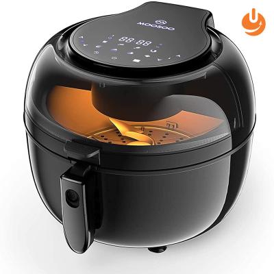 China MOOSOO Household Air Fryer, 7QT Air Fryer Oven for Oil Free Air Frying Cooking, 8-in-1 Air Fryer with Digital LED Touchscreen&Visualized for sale