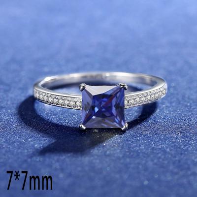 China Romantic Finger Ring Trendy Jewelry Colorful Fashion Engagement Wedding Rings for sale