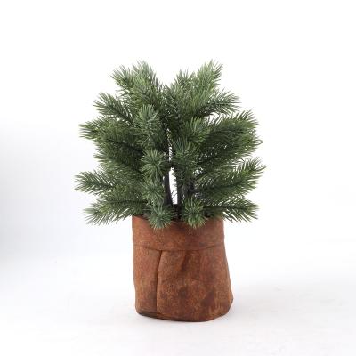 China Latest Natural Product Indoor Decor Artificial Touch Bonsai Plants Small Artificial Potted Plant In Pulp Pot for sale