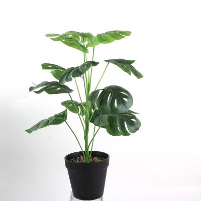 China Natural Touch Potted Plant Wholesale Hot Sale Artificial Green Faux Plants Garden Home Decor Creative Artificial Plant for sale