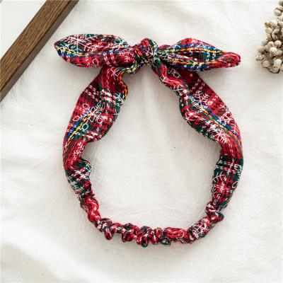 China Fashion New Designs Cartoon Hair Band Christmas Headband Wholesale Women for sale