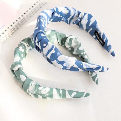 China New Hair Decoration Multi Color Satin Fashion Cloth Circle Perso Alised Multi Functional Hair Bands for sale