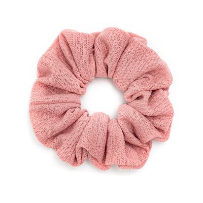 China Fashionable Soft Elastic Hair Scrunchies Girl Hair Decoration Cloth Micro Ring Accessories for sale