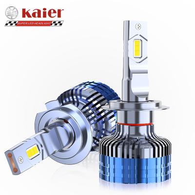 China R8 kaier aluminum car led headlight CSP chip 4800LM 6000K high power LED headlight bulbs for car. 55W LED cheap led super led for sale