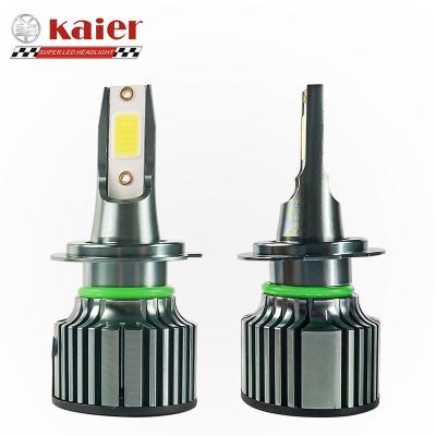 China X6 kaier car aluminum led headlight 6000k 4800lm h3 H11 H4 H7 auto led fog lights for toyota KIA hydunai car led headlight for sale