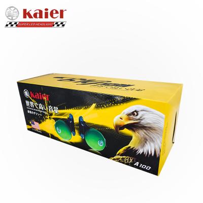 China Large Kaier 24V Car Bus Horn Black Red Green Two Tone Snail Horn Highest Sound Waterproof Suitable For Truck Bus Pickup for sale