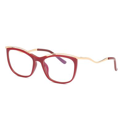 China Outdoor Activities Exquisite Structure Manufacturing Tr90+alloy Custom Mens Business Retro Eyeglasses Eyeglasses Sights for sale