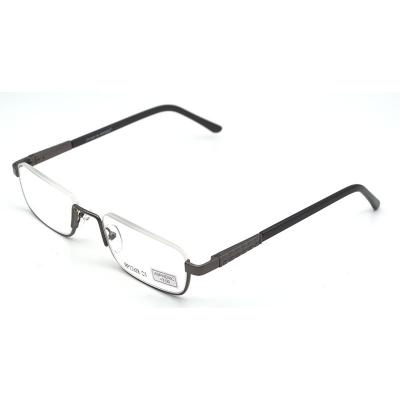 China AC Glass Metal AC Glass Customize Color Half Frame Unbreakable Metal Leg Reading Glasses for sale