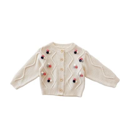 China 2021 Children's Sweaters Knitted Baby Clothing Cardigan Baby Sweater Wholesale Anti-Shrink for sale