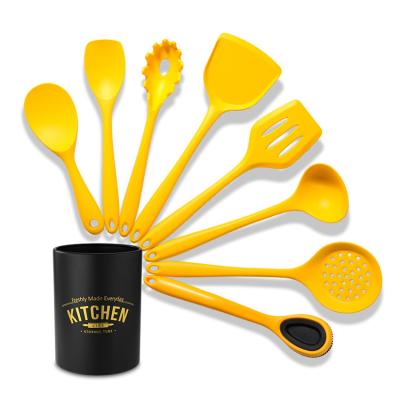 China Sustainable Custom Color Cooking Instruments Silicone Kitchen Utensils for sale