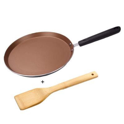 China Viable Non-Stick Crepe Pan Omelet Pan Pancake Fry Pan Kitchen Pan or Camper Cookware (8-Inch, Gold) for sale