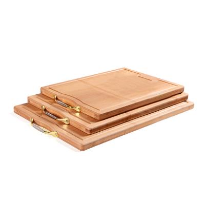 China Viable High Quality Thick Bamboo Cutting Board Chopping Set for sale