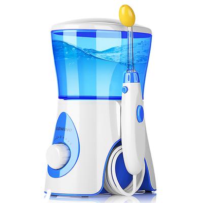 China 600ML Waterproof Plastic Electric Water Flosser Wireless Dental Oral Irrigator for sale