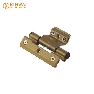 China Traditional Premium Casement Window Hinge Aluminum Alloy Black Casement Window Two Wing Outlet Door And Hinge for sale