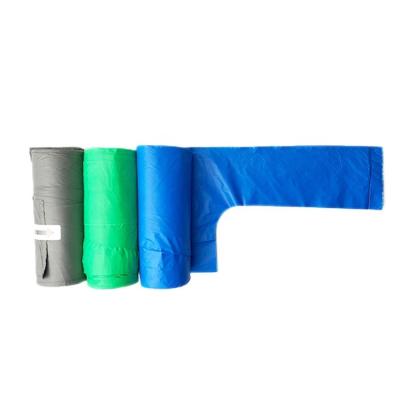 China Hot Selling Disposable Vest Type 100% Biodegradable Garbage Bag With Roll for sale