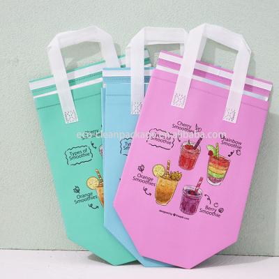 China Factory Wholesale Recyclable Lunch Bag Nonwoven Lunch Bags Cooler Food Delivery Bag for sale