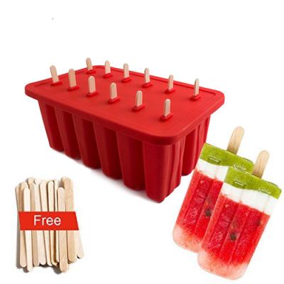 China Viable DIY Popsicle Mold Custom Silicone Popsicle Popsicle Mold For Ice Cream for sale