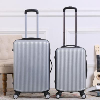 China ABS Custom Maletas De Viaje Hard PP Trolley Luggage Travel Suitcase Sets Of 3 for sale