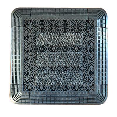 中国 Modular Entrance Matting Interlocking Tiles 13 MM PVC 販売のため