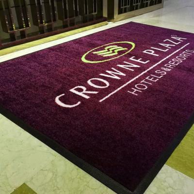 Cina 830*1500mm Logo Mats Custom Size Entry Mats su ordinazione residenziale in vendita